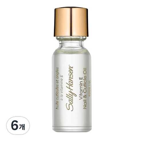 샐리한센 비타민E 네일 큐티클오일, 13.3ml, 6개