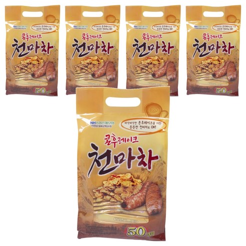 콘후레이크 천마차, 20g, 50개입, 5개