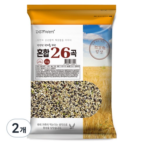 대구농산 혼합 26곡, 4kg, 2개