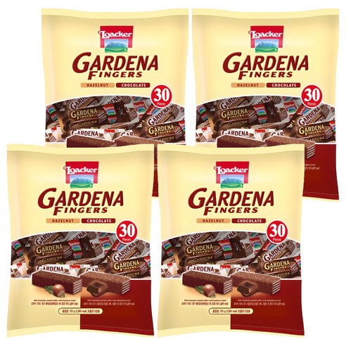로아커 가데나 핑거 믹스, 375g, 4개