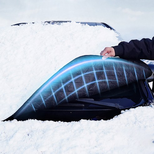 차량용 성에방지 커버 햇빛가리개와 보관 파우치로 차량 내부를 완벽하게 보호하세요.