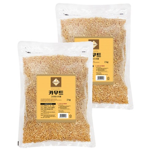 카무트 브랜드밀, 2kg, 2개