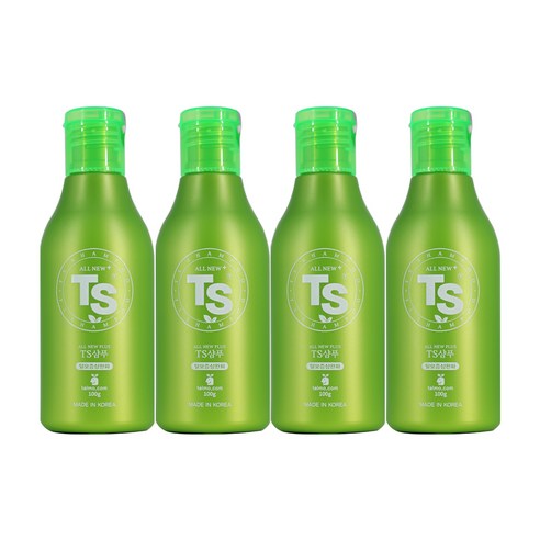 TS 올뉴 플러스 TS샴푸, 100g, 4개