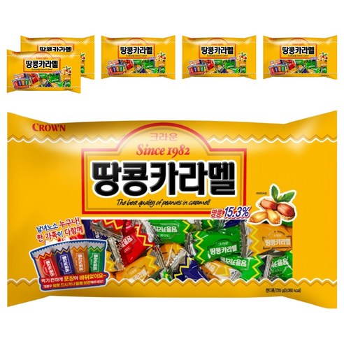 크라운 땅콩카라멜