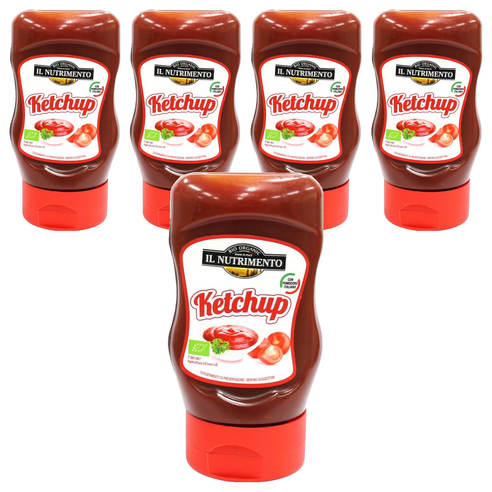 일너트리먼트 유기농 토마토케첩, 310g, 5개