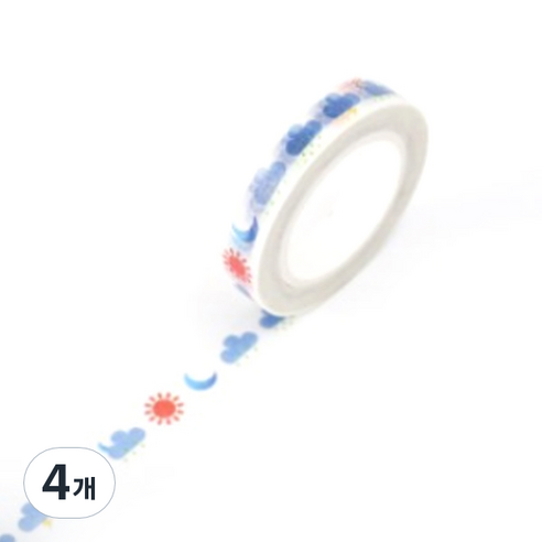 라이크존 접착 마스킹테이프, 옵션16, 4개