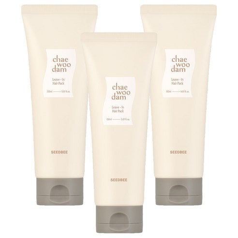 씨드비 채우담 바르는 헤어팩, 150ml, 3개