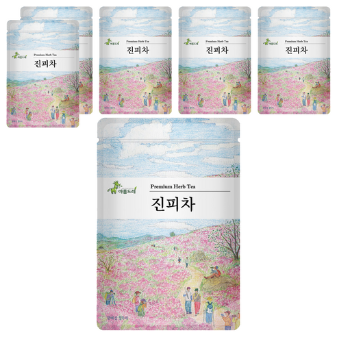 아름드레 삼각티백 진피차, 2.2g, 25개입, 6개