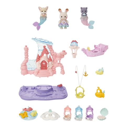 Sylvanian 家族 公仔 迷你尺寸 小號 小號 小號 尺寸 小號 迷你 微型 兔子家族