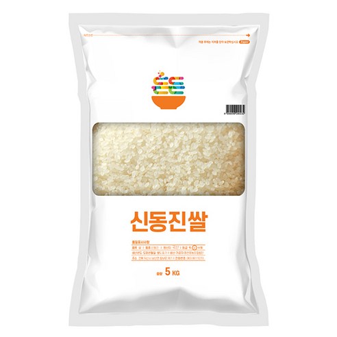 든든 우리 신동진 쌀 백미, 5kg, 1개