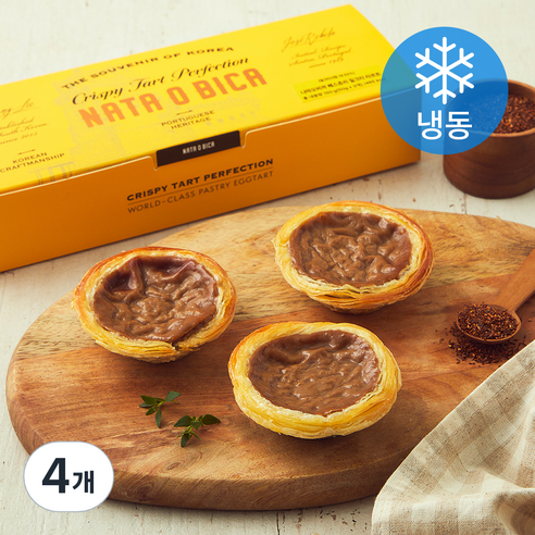 프레시오늘 나따오비까 페스츄리 밀크티 타르트 3개입 (냉동), 150g, 4개