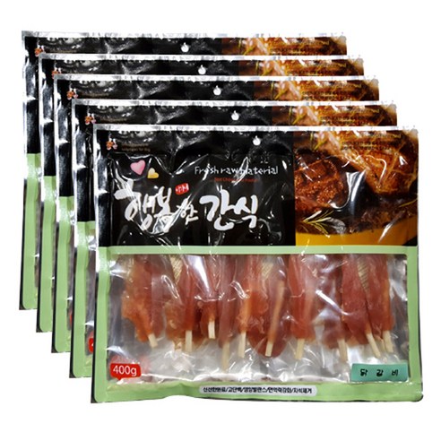행복한간식 강아지 사사미 간식 400g
