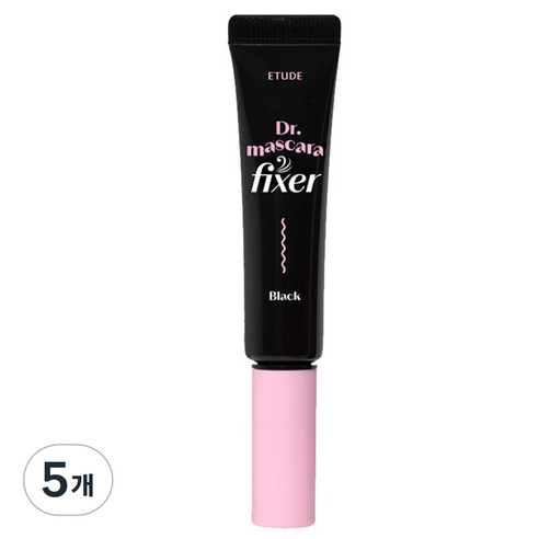 에뛰드 NEW 닥터 마스카라 픽서 6g, 블랙, 5개