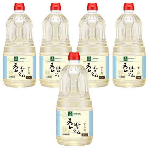 이엔푸드 초밥소스, 1.8L, 5개