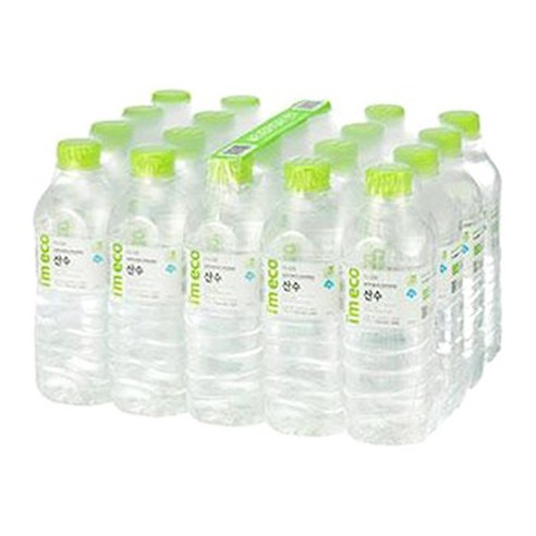 아임에코 산수 생수, 500ml, 20개