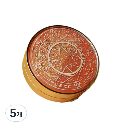 마켓감성 예쁜 렌즈 케이스, 타입6, 5개