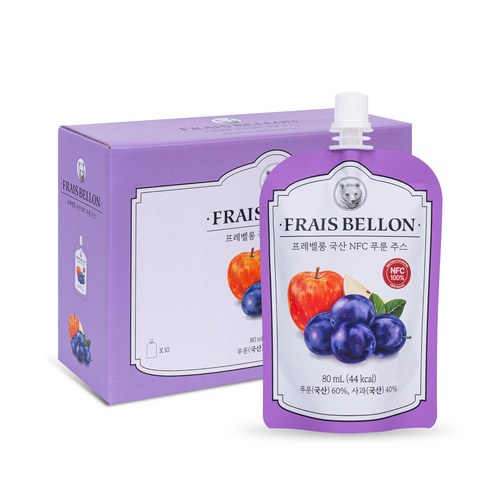프레벨롱 NFC 푸룬주스, 10개, 80ml