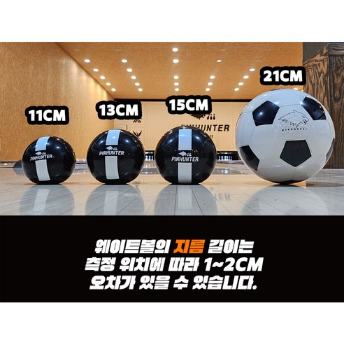 탄탄한 코어와 균형 감각을 위한 필수템, 핀헌터 헬스 웨이트볼