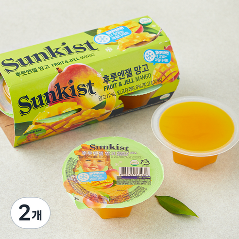 썬키스트 후룻엔젤 망고, 75g, 4개입, 2개