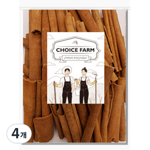 초이스팜 시나몬 스틱, 250g, 4개