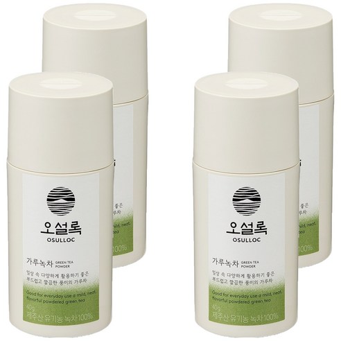 오설록 프리미엄 가루녹차, 40g, 1개입, 4개