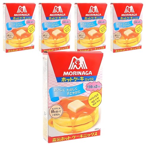 모리나가 핫케익믹스, 300g, 5개