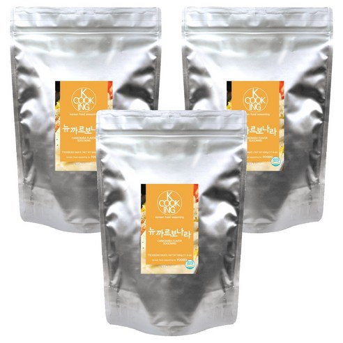 케이쿠킹 뉴까르보나라 분말, 500g, 3개