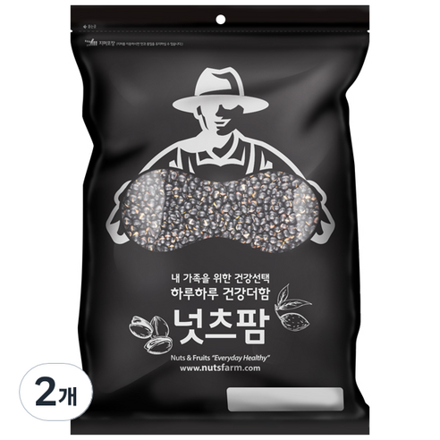 넛츠팜 볶음 약콩, 500g, 2개