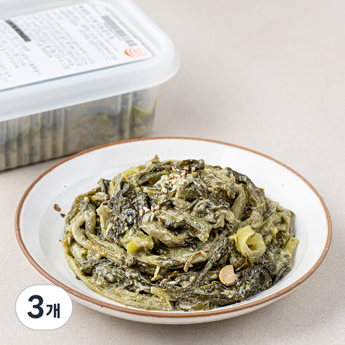 더반찬 시래기된장지짐, 3개, 250g