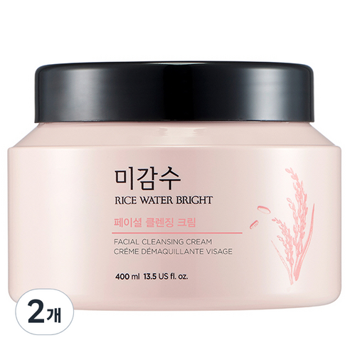 미감수 브라이트 클렌징 크림 GZ, 400ml, 2개