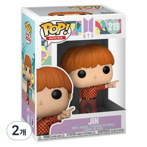 Funko 팝 BTS 다이너마이트 진 피규어 48111, 2개