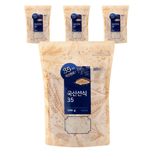 태광선식 국산선식35, 4개, 700g