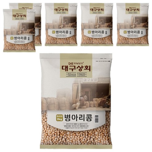 대구상회 캐나다 병아리콩, 2kg, 6개