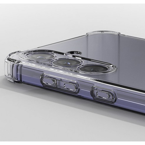 투명하게 빛나는 안심, 신지모루 범퍼 강화 4DX 에어팁 젤리 케이스