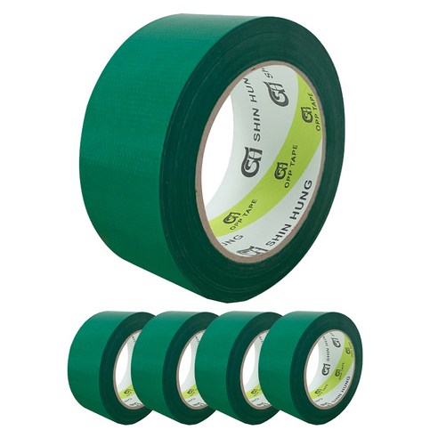 신흥테이프 청 면 테이프 25m, 5개