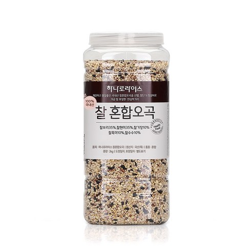 하나로라이스 찰 혼합오곡 2kg – 1봉 
쌀/잡곡