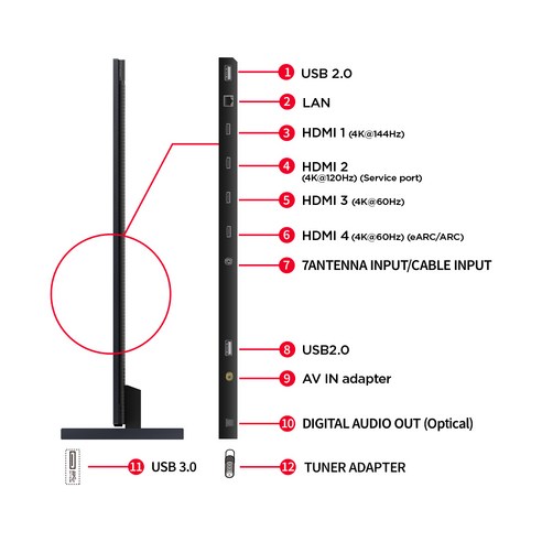 생생하고 사실적인 시청 경험을 위한 TCL 4K UHD QD-MiniLED 안드로이드 12 프리미엄 TV