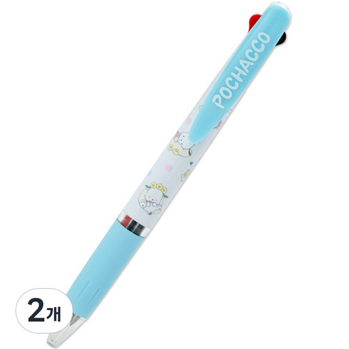 산리오 제트스트림 3색 볼펜 0.5mm, 포차코, 2개