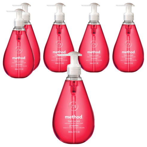 메소드 고보습 핸드워시 후레쉬 커런트, 354ml, 6개