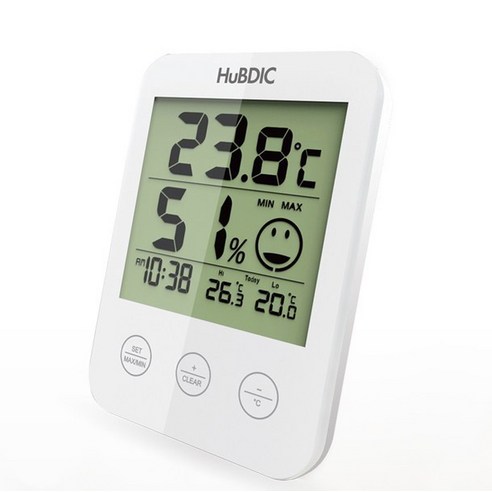 우리 집 공기, 휴비딕 시계 온습도계로 똑똑하게 관리하세요!