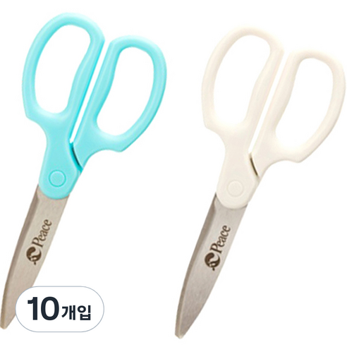 평화 다용도 애플가위, 랜덤 발송, 10개입
