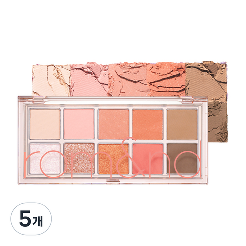 롬앤 베러 댄 팔레트, 08 피치 달리아 가든, 5개