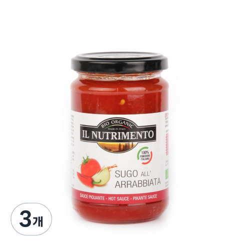 유기농 수고 알 소스, 280g, 3개