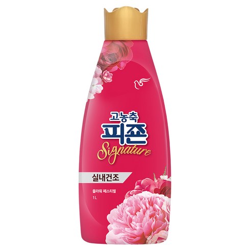 피죤 고농축 시그니처 섬유유연제 플라워페스티벌 본품, 1L, 1개