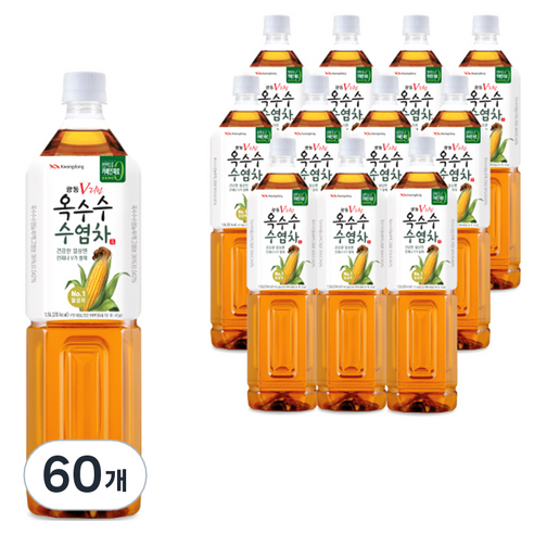 광동옥수수수염차, 1.5L, 60개
