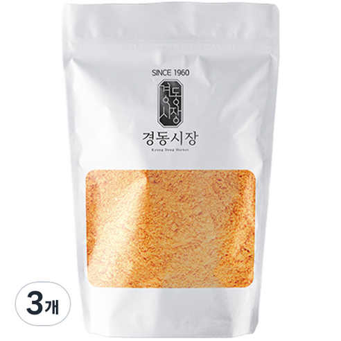 매운라면 스프분말, 500g, 3개