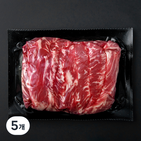 호주산 갈비살 메가 구이용 (냉장), 700g, 5개