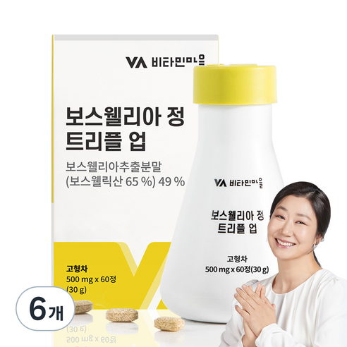 비타민마을 보스웰리아 정 트리플 업, 6개, 30g