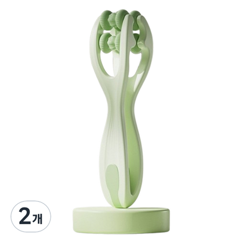 손가락 마사지기, 그린, 2개