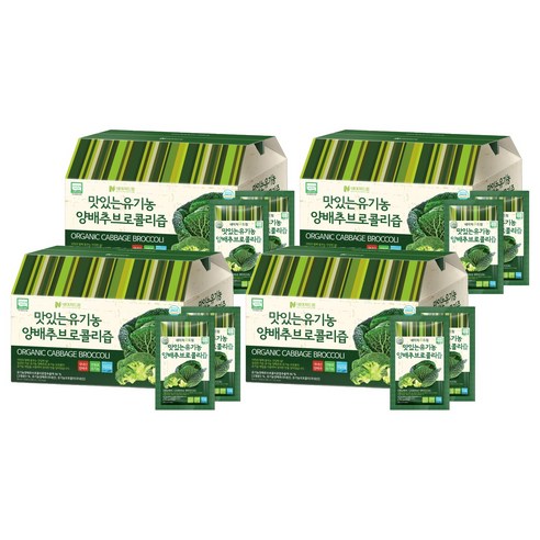 네이처드림 맛있는 양배추 브로콜리즙, 90ml, 200개